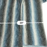 AP•NY Open Front Cardigan With Shades of Blue, Gray & Cream. Size S Blue Photo 4