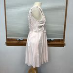 Paul & Joe Sister NWT Baby Rose Pink Eyelet Ruffle Backless Mini Dress Size 6 Photo 3