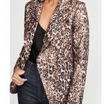 LIONESS NWT Palermo Leopard Print Blazer Size Small Photo 0