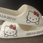 Hello Kitty  Slippers - Cream/White Color Photo 0