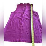 Torrid Foxy Mock Neck Zip Up Tank Top Womens Size 3X Purple Photo 7