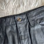 Marc by Marc Jacobs Marc by Marc Jacob’s Black Coated Denim Pencil Skirt Photo 3