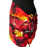 Colorful Swim Sarong Coverup Jamaica Red Size undefined Photo 2