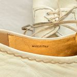 Prada  2024 Leather Platform Espadrilles‎ EU 37.5 US 7.5 Off-White Photo 8