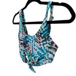PilyQ Palmas Knot Adjustable Strap Bikini Top Swim Bathing Suit Padded NWT Small Photo 3
