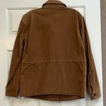 J. Crew Brigadier Utility Jacket Coat Khaki Military Cinch Waist Size Small Tan Photo 1