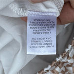 Moodie Checkered Maxi Pants Cream and Brown Size Medium Photo 8