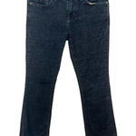 Pilcro  No. 27 Full Flare Dark Wash Stretch Denim Jeans Womens Size 27 Photo 0