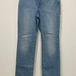 NYDJ  Marilyn Straight Jeans 4 NWT $109 Womens Lift Tuck Solid Medium Blue Wash Photo 0