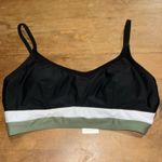 Cupshe  scoop neck color block bikini bralette size medium Photo 0