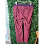 Free People  Cascade Flares Womens Sz Medium Cargo Pants Hiking Oxblood FP Moveme Photo 2