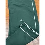 NEW Green Jogger Pants Unisex Stripes Zip Hem Athletic Retro Sport Vintage Track Photo 4
