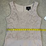 Alex Evenings  Bethany Lace Jacket Dress Set Taupe 8 Photo 9