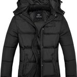 Women's Winter Coat Thicken Puffer Jacket Warm Bubble Coat with Removable Hood Photo 0