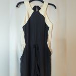 Parker  Silk Kaysha Jumpsuit Black & White size XS Photo 5