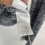 Nation Ltd  Womens Size Large Long Sleeve Shirt Top Knit Gray Space Dye Photo 4
