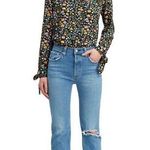 Levi's Original 501 Straight Leg Button Fly Distressed High Rise Waist Size 27 Photo 0