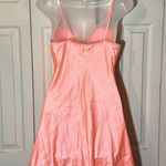 Victoria's Secret Peach Apricot Pink Lace Long Cami or Short Nightgown Medium Photo 10