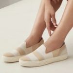 Rothy's Tan Stripe Slip On Loafer Shoes Size 12 Photo 1