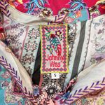 Johnny Was NWOT  Floral Silk Long Sleeves Tunic Dress Multicolor Bohemia Size S Photo 10