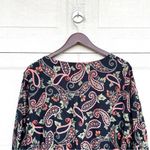 City Chic  Women’s Romper Jumper Black Orange Paisley V Neck Plus 24 Photo 4