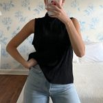 Sanctuary Black Mock Neck Top Photo 0