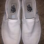 Vans White Classic Slip On Photo 0