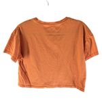 Everlane Womens Box Cut Crewneck Pocket Tee Top Orange XS Photo 1