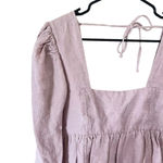 Ganni Hemp Dress in Light Lilac NEW Photo 8