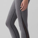 Lululemon Train Times 7/8 Pants Heathered Black Women’s Size 25 Luxtreme Legging Photo 0