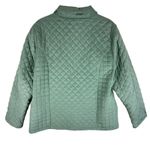 Cabela's Green Collared Quilted Line Button Up Jacket Pockets Size XL Photo 2