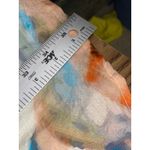 Âme Sœur Berlin Handmade Abstract Silk Blend Tunic Dress 10 Artwear Germany Orange Size 6 Photo 11