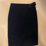 Laundry by Shelli Segal Black Knee Length Skirt Size 14 Photo 0