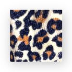 new Valfre ☻︎ January Crop Jacket ☻︎ Leopard Print ☻︎ Black Vinyl Collar ☻︎ XS Brown Photo 9