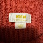Maeve  Red and Pink Knit Sweater Photo 1