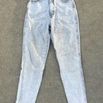 Stefano Vintage 80s Gray Acid Wash High Rise Taper Ankle Jeans 24" WAIST Photo 0