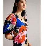Ted Baker NEW  Harpia Floral Print Midi Dress Photo 4