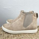 Vince Suede Leather High Top Sneakers Womens Size 6.5 Scandi Beigecore Normcore Photo 2