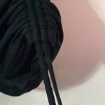 ASSETS BY SPANX WO SIZE SMALL SWIMSUIT TOP ONLY BLACK DRAWSTRING SIDES UNDERWIRE Photo 3