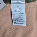 J.Crew  Textured curved-waist‎ cheeky bikini bottom in General Surplus L NWT Photo 5