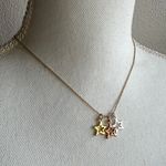 Star silver rose gold tone necklace Photo 6