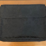 Brighton Laptop Sleeve Case Fold Over Closure Black Photo 0