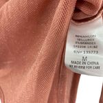 Olivaceous  Sheer Metallic Mauve Long Sleeve Bodysuit Photo 6