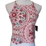 Torrid NWT  Foxy High Neck Crop Top; Tank Top; size 0; 10; Large Photo 0