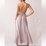 Selfie Leslie : ATHENA HIGH SPLIT MAXI DRESS MAUVE Photo 1