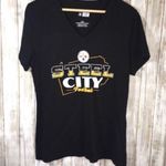 NFL Pittsburgh Steelers Steel City Black Tee Photo 0