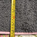 Crown & Ivy cabana by  size small quilted jade grey pullover jacket pink lined Photo 5