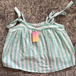 Stoney Clover Lane  for Target Striped Tie Strap Tank Top Photo 4