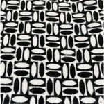 Loft Petites Geometric Mini Skirt Velveteen Fabric Black & White 2P - GUC Photo 3