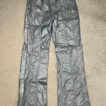 I am gia I.AM.GIA Ximena Metallic Silver Pants Size XS Photo 1